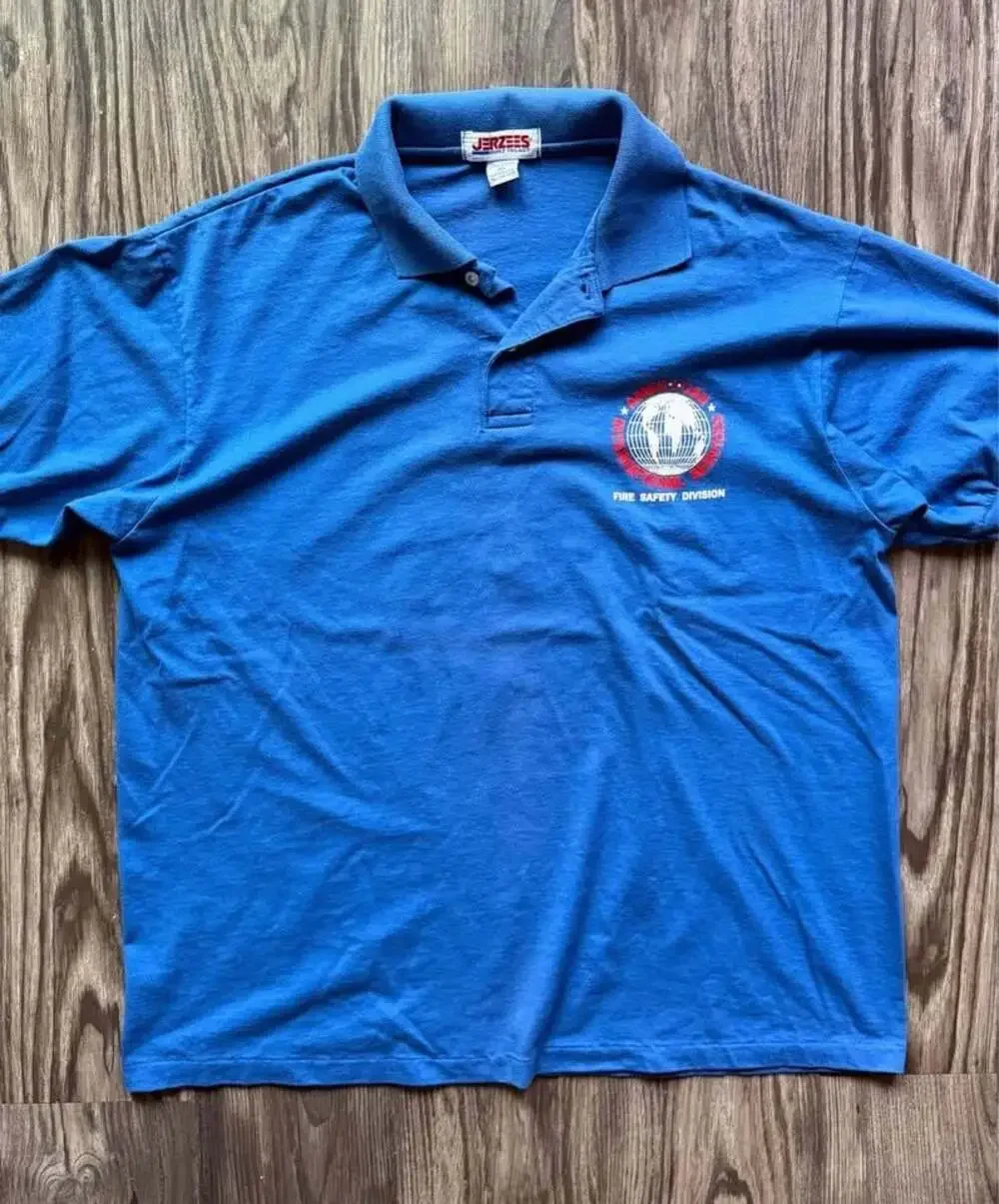 Vintage 80s Jerzees American International Services Shirt ‘We Save Lives’
